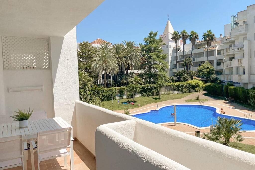 Blue Marina - Terraza, Piscina Y Wifi Gratis Leilighet Roses Eksteriør bilde